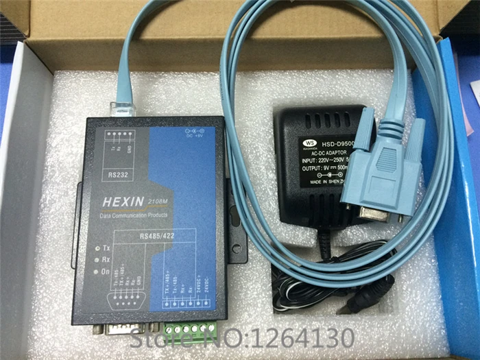 

RS232 Serial DB9 to RS422 RS485 Optical Isolation lightningproof Interface Converter 2108M 24V 5KM