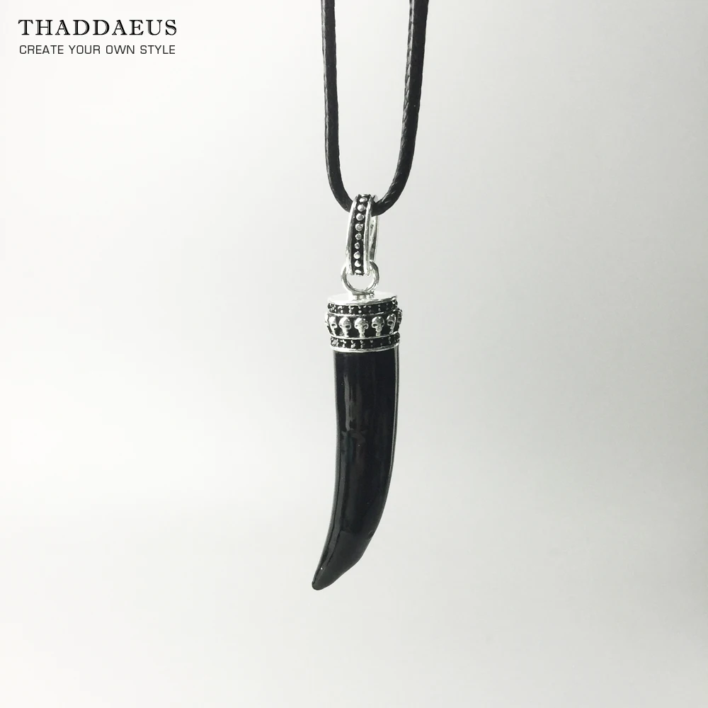 Beads Necklace Tooth, Max Rope Fashion Jewelry Europe Style Rebel Cross Bijoux Gift For Men & Women Friend @