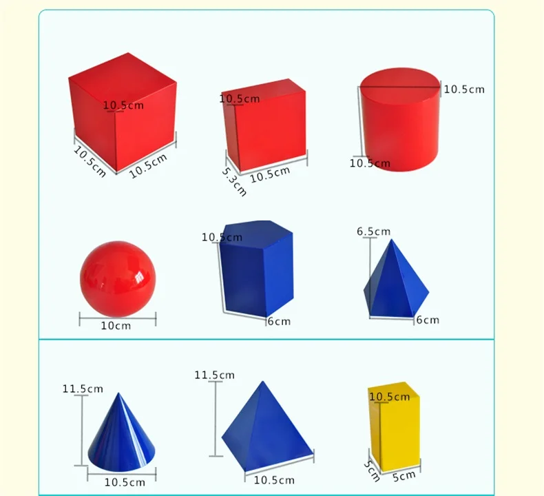 Профессиональное образовательное обучение 3D gemetry для использования в школе класс или домашнее Раннее Обучение 17 форм наивысшего качества