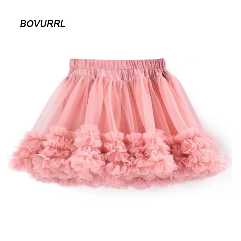 

2018 school girls tutu skirts casual ballet skirt children fluffy skirt kids girls Party Mini dance skirt fashion