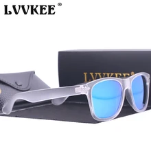 2017 LVVKEE Traveller Style Men Polarized Sunglasses Womens Vintage brand designer Driving Sun Glasses with high quality case