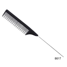 1Pc Metall Pin Schwanz Kämme Friseure Barbers Schwarz Schwanz Kamm Ratte Für Styling Friseur