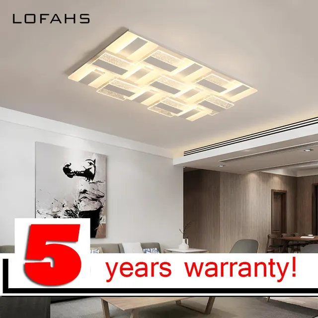 Hot Sale LOFAHS Modern LED ceiling lights for living dining room bedroom with remote control luxury rectangle acrylic ceiling lamp fixtur Hot Sale LOFAHS Modern LED ceiling lights for living dining room bedroom with remote control luxury rectangle acrylic ceiling lamp fixtur