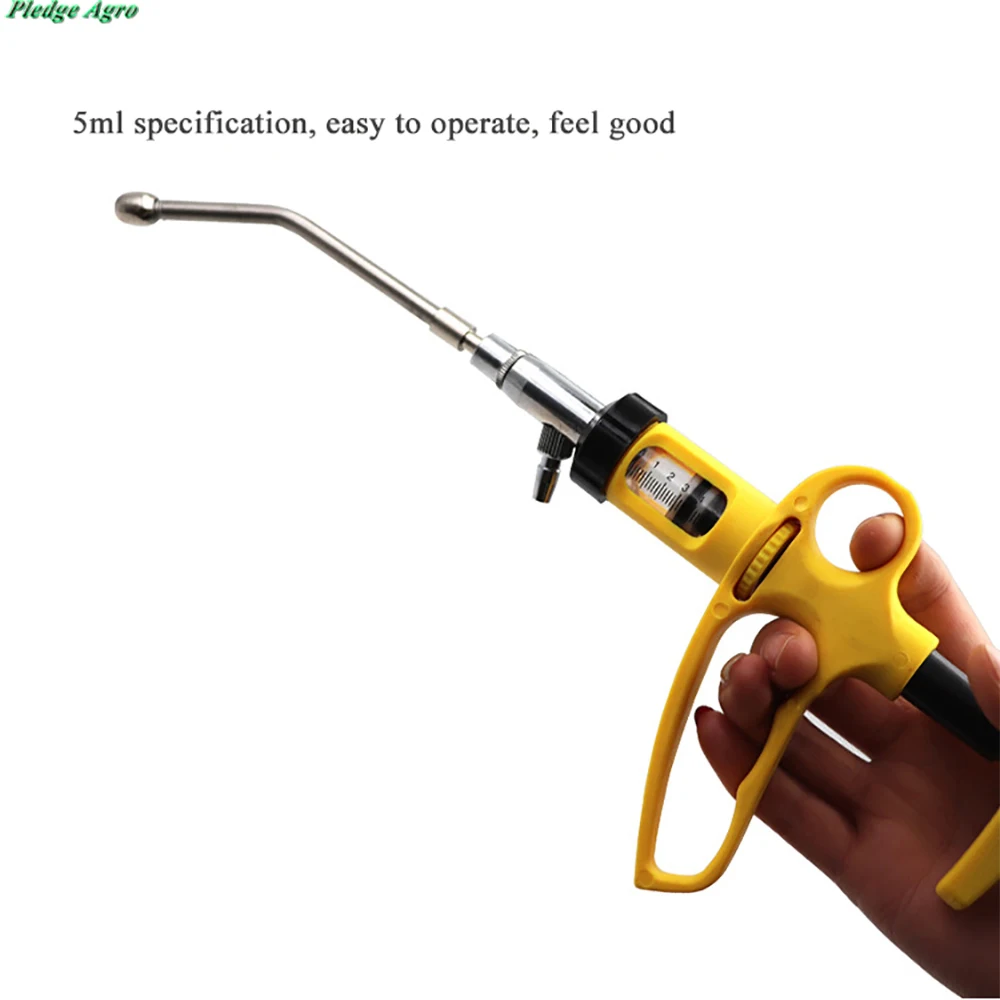 Дозирующий шприц Drencher с насадкой многоразовое оборудование для вакцинации