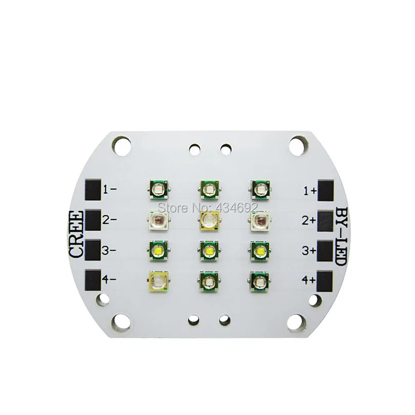 Светодиодный прожектор Cree XPE для аквариума 4 канала 10000K 420 нм 450 470нм 490нм 660нм|led light