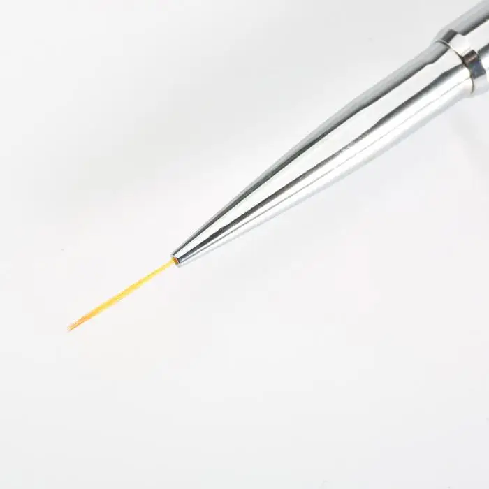 Мода дизайн ногтей ручка расставить Живопись инструменты для рисования двойные кисти сочетание с кристаллом JIU55