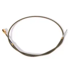 1 шт. 98 см с пружинным покрытием булавки Тип металлическая трубка кабель для Dremel поворотный шлифовальные станки гибкий вал qiang