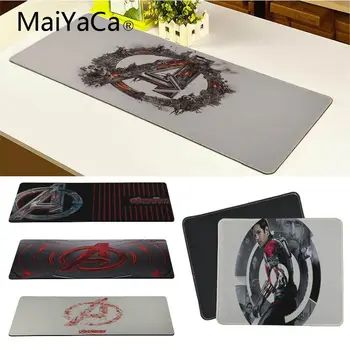 

MaiYaCa New Design Avengers Logo Age of Ultron Laptop Gaming Mice Mousepad Design Pattern Computer Mousepad Gaming Mouse Pad