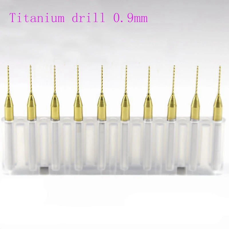PCB drillingProduction 10pcs 0.9mm Import Carbide PCB Bit, Printed