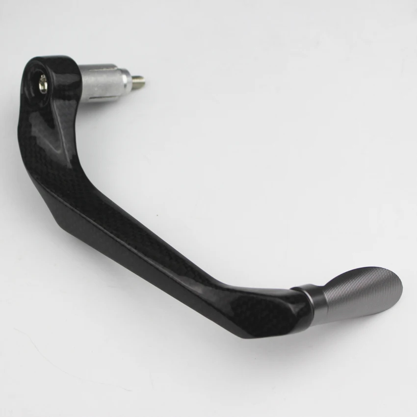 Carbon fiber+Aluminum Motorcycle hand Protect Guard System Brake Clutch Levers Protector Falling Protection For Honda Suzuki