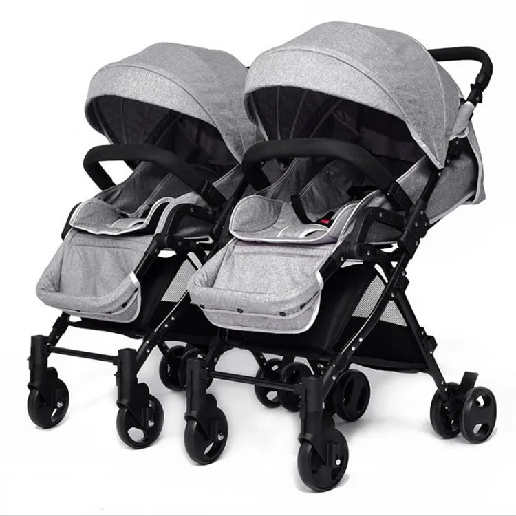 New Twins Baby Strollers Can Be Sitting Can Be Lying Can Be Split Mother And Baby Goods Wholesale Double Child Handcart