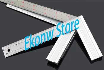 

1PC 300mm Bladed 90 Degree Angle Try Square Ruler Free shipping