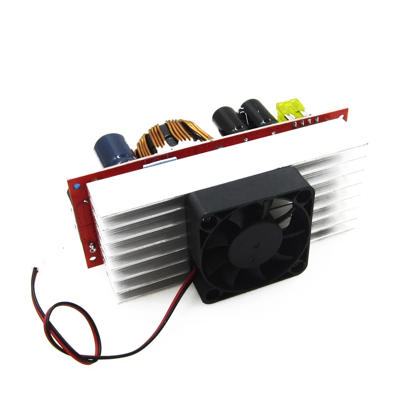 1800 Вт 40A 1500 30A 1200 20A DC повышающий преобразователь модуль питания 10 60 В до 12 90 в