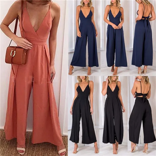US Women Ladies Clubwear Summer Playsuit Bodycon Party Jumpsuit Romper Trousers US Women Ladies Clubwear Summer Playsuit Bodycon Party Jumpsuit Romper Trousers