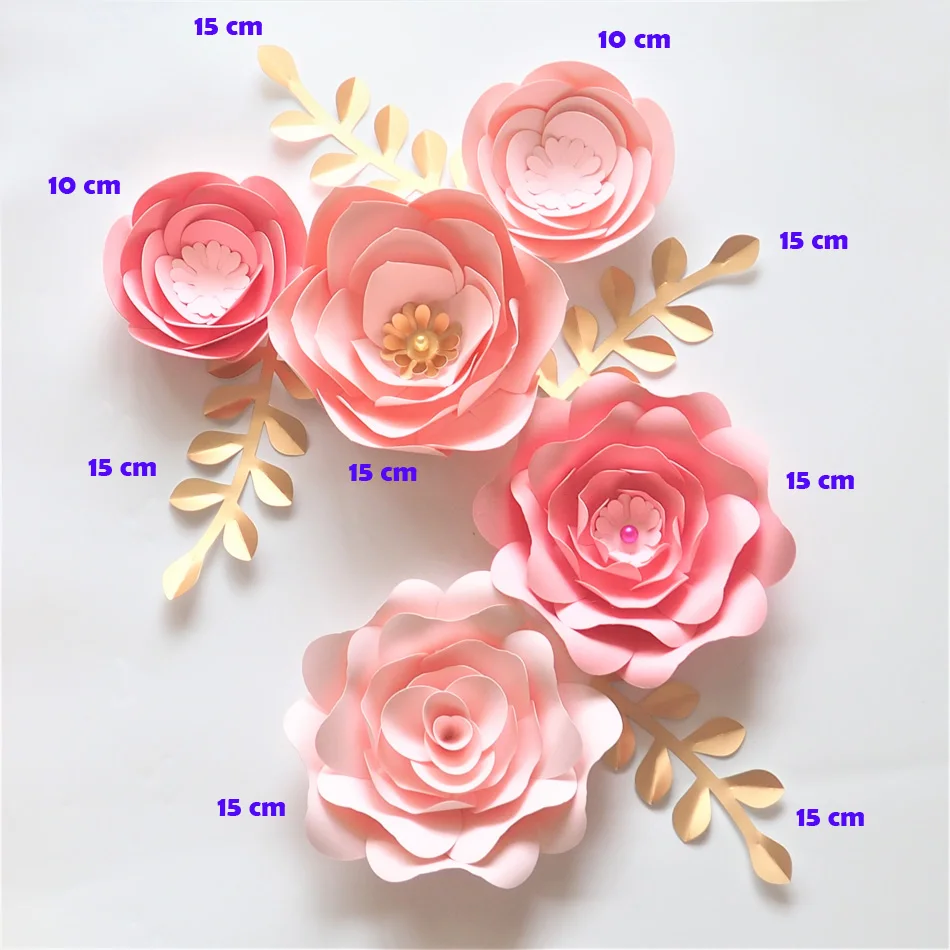 Buy Handmade Cardstock Baby Pink Fleur DIY Paper