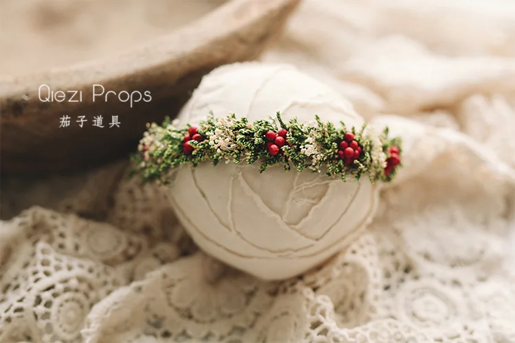 Newborn Photography Prop headwear baby photography headband 2 kinds to be chosen real flower series