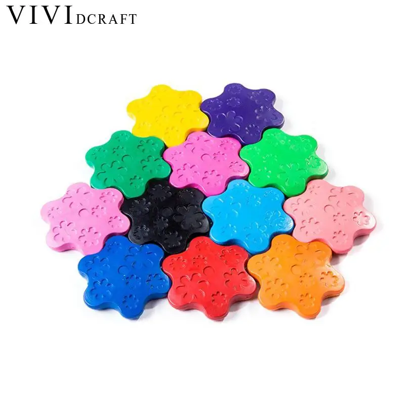 Vividcraft 12 Coloribox Creativi Per Bambini Fiocchi Di