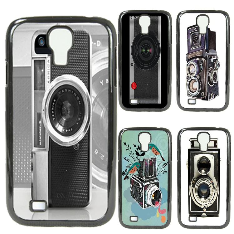 CASECITYForSAMSUNG GALAXY S4 I9500 Protective Case Mobile Phone Bag Hard Back Cover Vintage Camera s4-3076 |