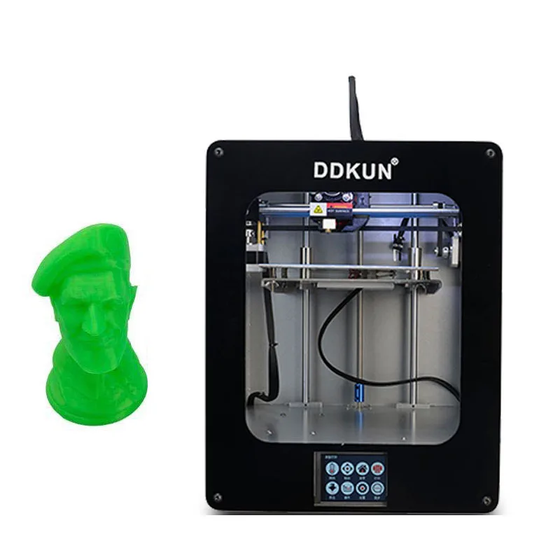 

Dropship Multi Color Single Extruder Education Heat Bed Stationery Items 2018 Lcd Touch Screen Impressora Digital 3d Printer