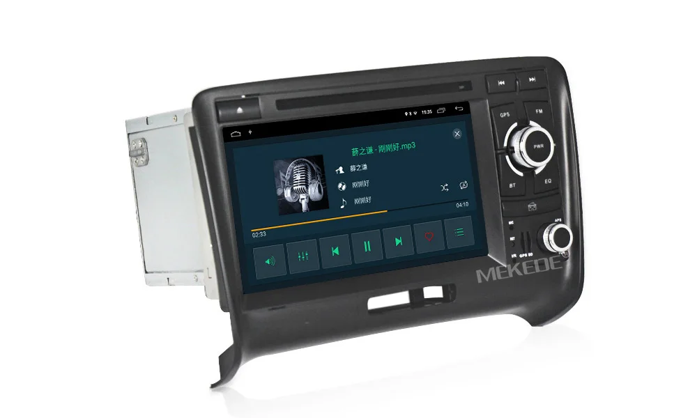 Excellent MEKEDE HD 1024x600 Android 9.1 2 DIN Car DVD GPS For Audi TT MK2 8J 2006 2007 2008 2009 2010 2011 2012 multimedia player radio 20