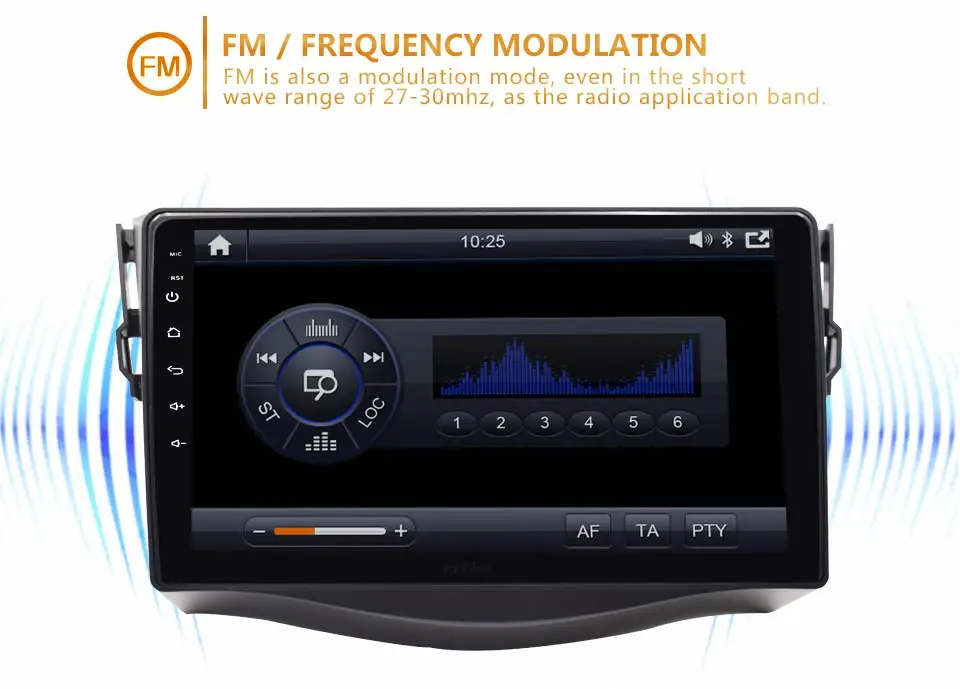 Clearance KiriNavi Car Radio Android DVD Touch Display For Toyota RAV4 2007-2013 Auto Audio GPS 2 din Multimedia Navigation System 16G ROM 7