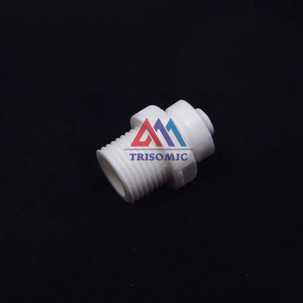 1/4 &quotOD Ванна быстрая Pushfit 3/8&quot BSP Мужской фитинг соединение Аквариум RO фильтр для