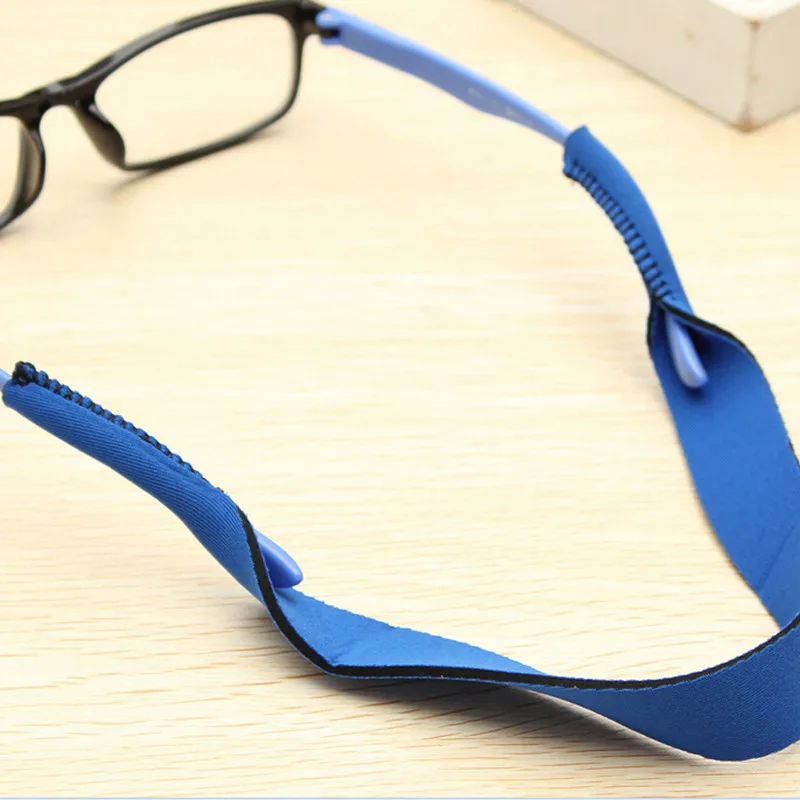 Ремешок для очков с шейным шнуром, ремешок для чтения, ремешок-держатель, 33,5 см - Цвет: Синий