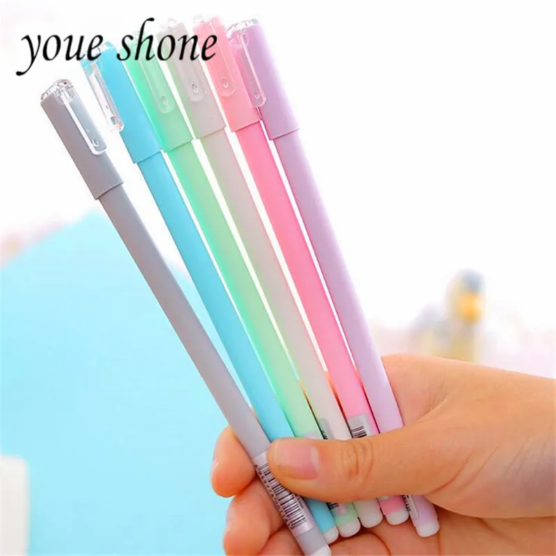 

Youe shone 1pcs cute cat pencil case cartoon stationery Korean silicone student simple girl pencil bag cute school supplies cute