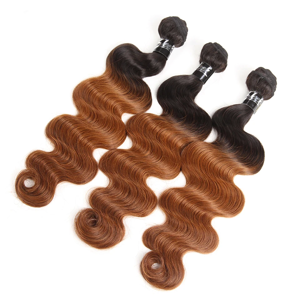 Sleek Ombre Peruvian Human Hair Weave 3 Bundles With Closure Body Wave 1B/30 4x4 Free Part Lace Closure Remy Hair Free Ship Sleek Ombre Peruvian Human Hair Weave 3 Bundles With Closure Body Wave 1B/30 4x4 Free Part Lace Closure Remy Hair Free Ship