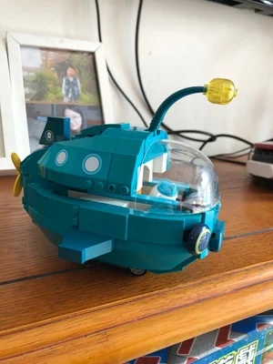 Octonauts Building Block Octo-Pod Octopod Playset & Barnacles kwazii peso Inkling 698pcs Educational octonauts Bricks Toys