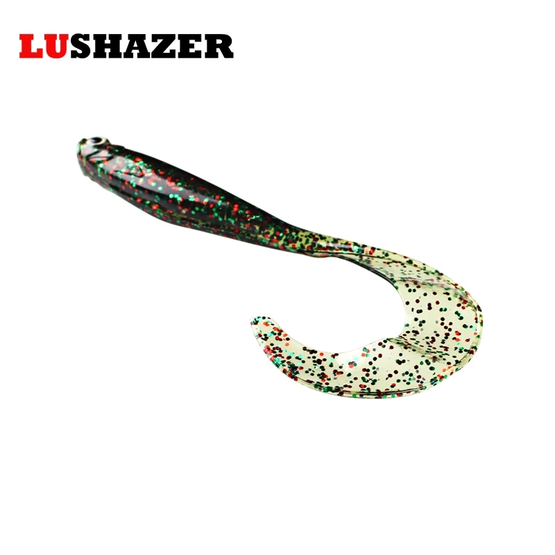 Мягкая рыболовная приманка LUSHAZER 4 шт./лот 6 г 11 см приманки для ловли карпа мягкие