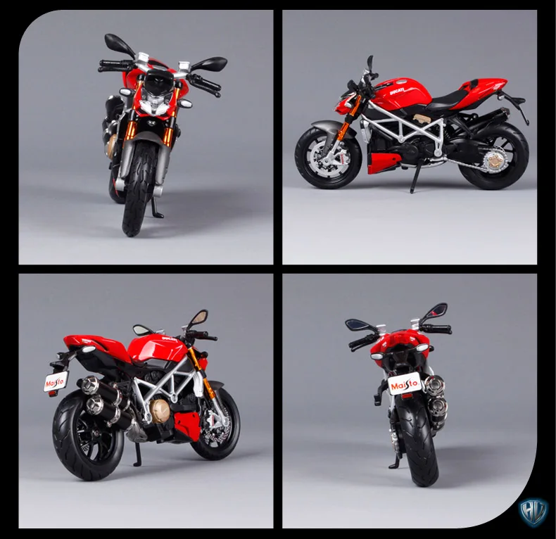 Maisto 1:12 Ducati Mod. Streetfighter S модель мотоцикла 31197