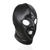 Toys Adult GamesFetish Hood Headgear PU Leather BDSM Bondage Breathable Sex Mask Hood Sex Product For Couples Intimate goods 1
