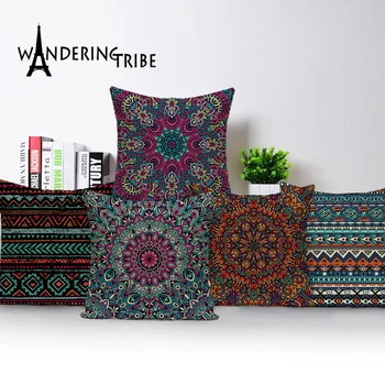 

Scandinavian Style Cushions Sofa Bohemian Cushion Cover Shabby Chic Throw Pillow Covers Home Decor Nordic Linen Pillows 45*45