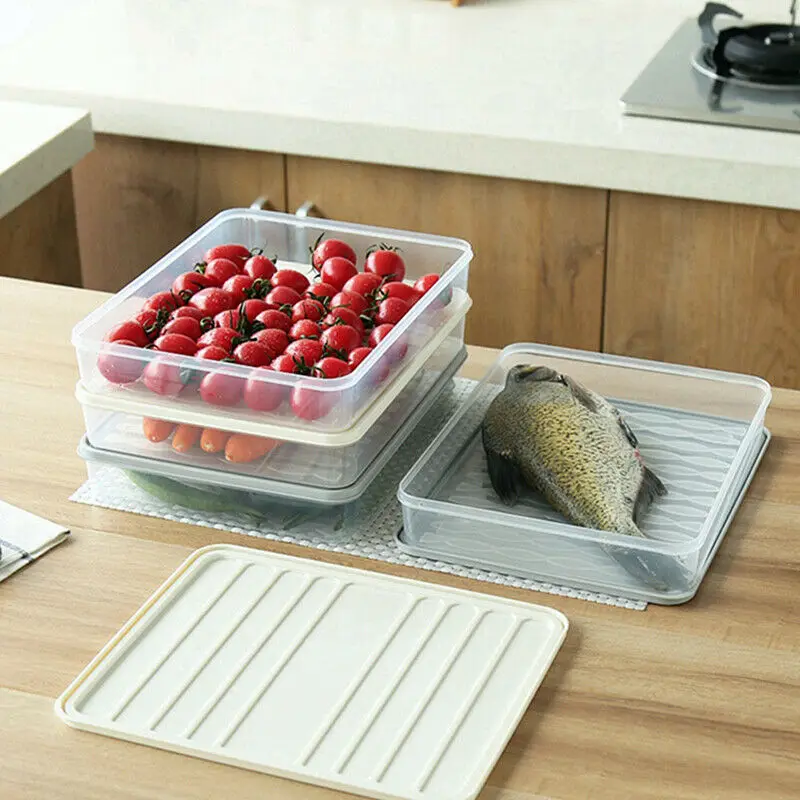 Ящик для хранения, корзина, кухонный холодильник, фруктовый органайзер для еды, утилита