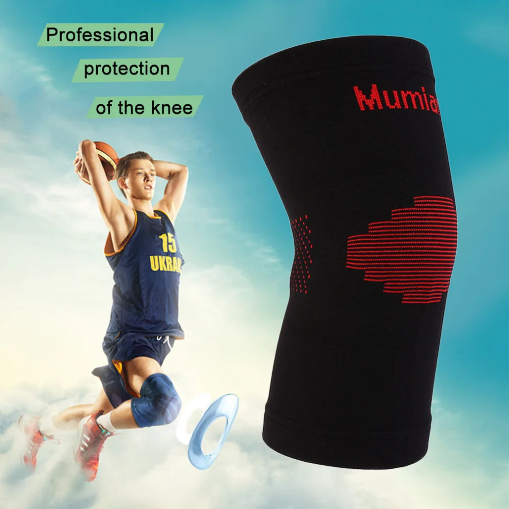 Hot! Knitted Keep Warm kneepad shortlong leg sleeve Sport Safety