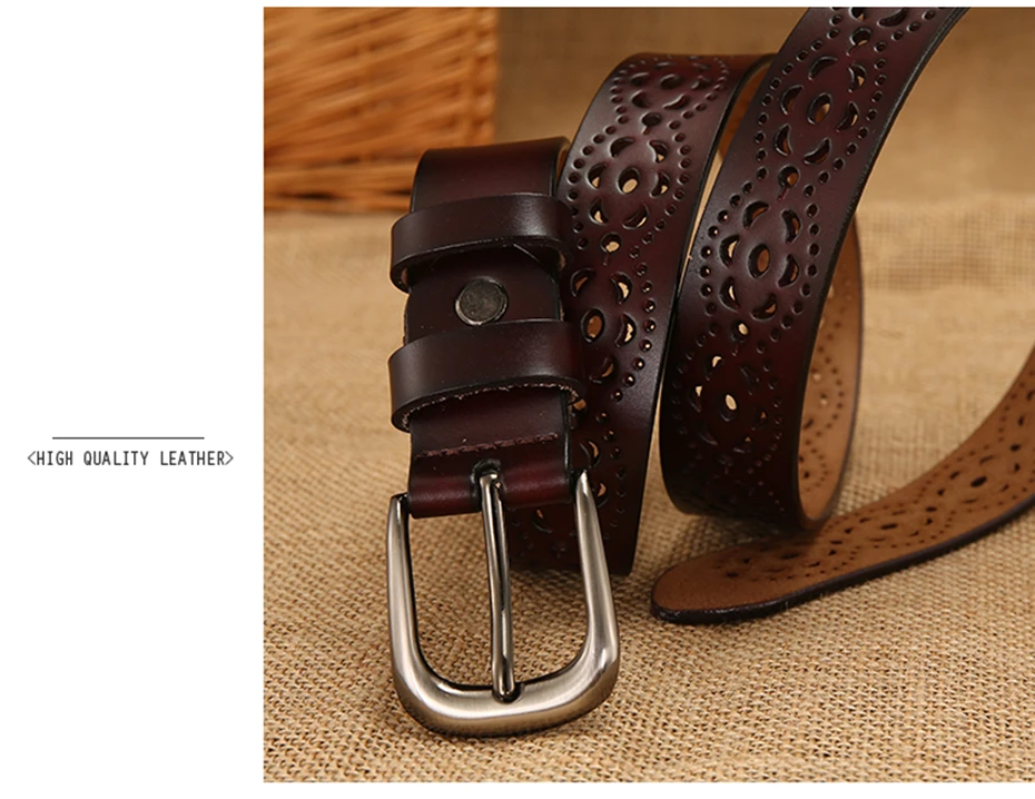 male genuine leather strap