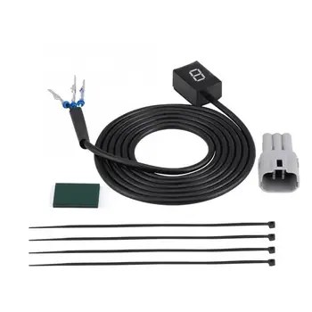 

Motorcycle Gear Indicator Display Speedometer Digital Shift Lever Sensors for Suzuki