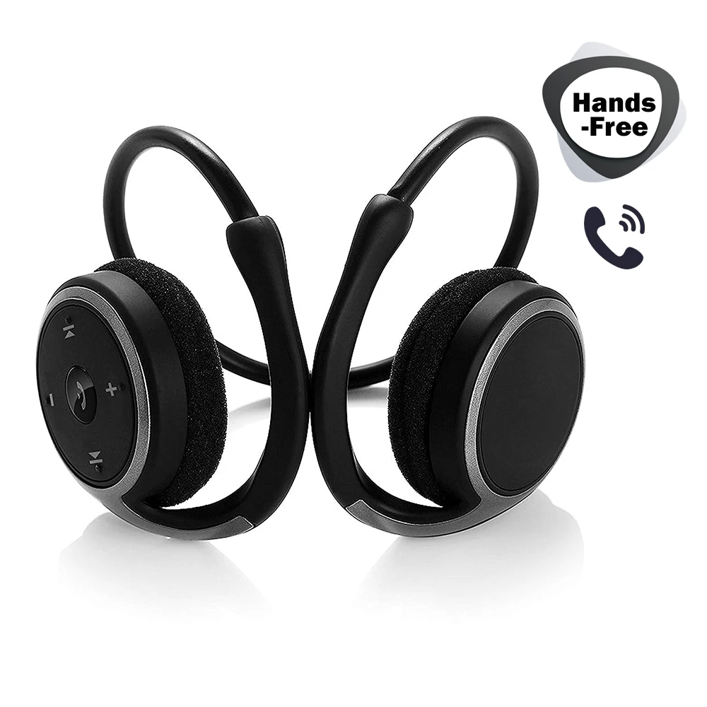 Fones de ouvido sem fio mp3 player