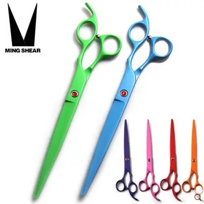 

7.5 INCH Colorful Professional Stainless Steel Pet Shears Scissors Pets Dogs Grooming