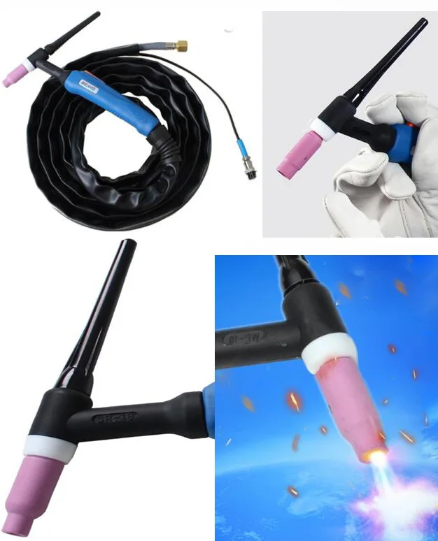 

2019 Tig Welding Torch WP26 WP17 TIG Gun TIG26 Argon 4 meters 13ft Air Cooled torch for 180A-220A TIG Welding Machine
