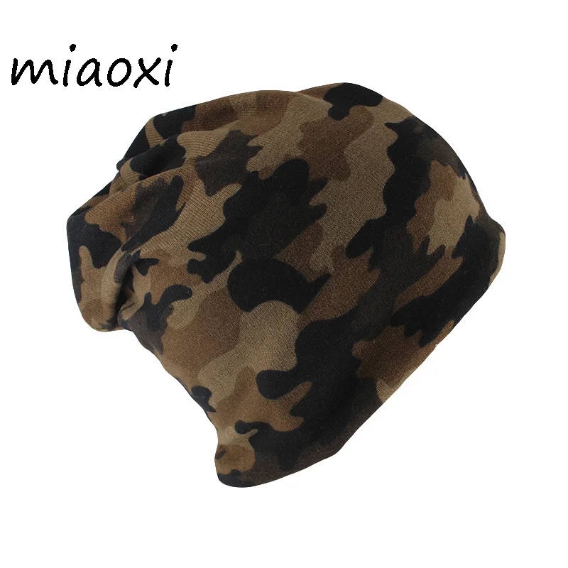 

miaoxi Fashion Autumn Warm Beanies Scarf Hip Hop Head Cap Casual Adult Army Green Soft Female Skullies Spring Winter Caps