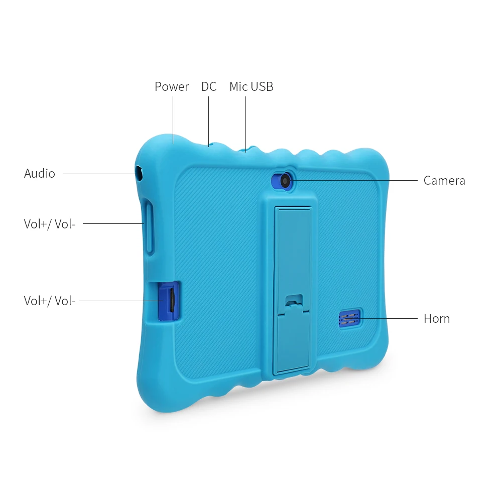 Yuntab blue Q88H сенсорный экран Детский планшетный ПК детское программное обеспечение