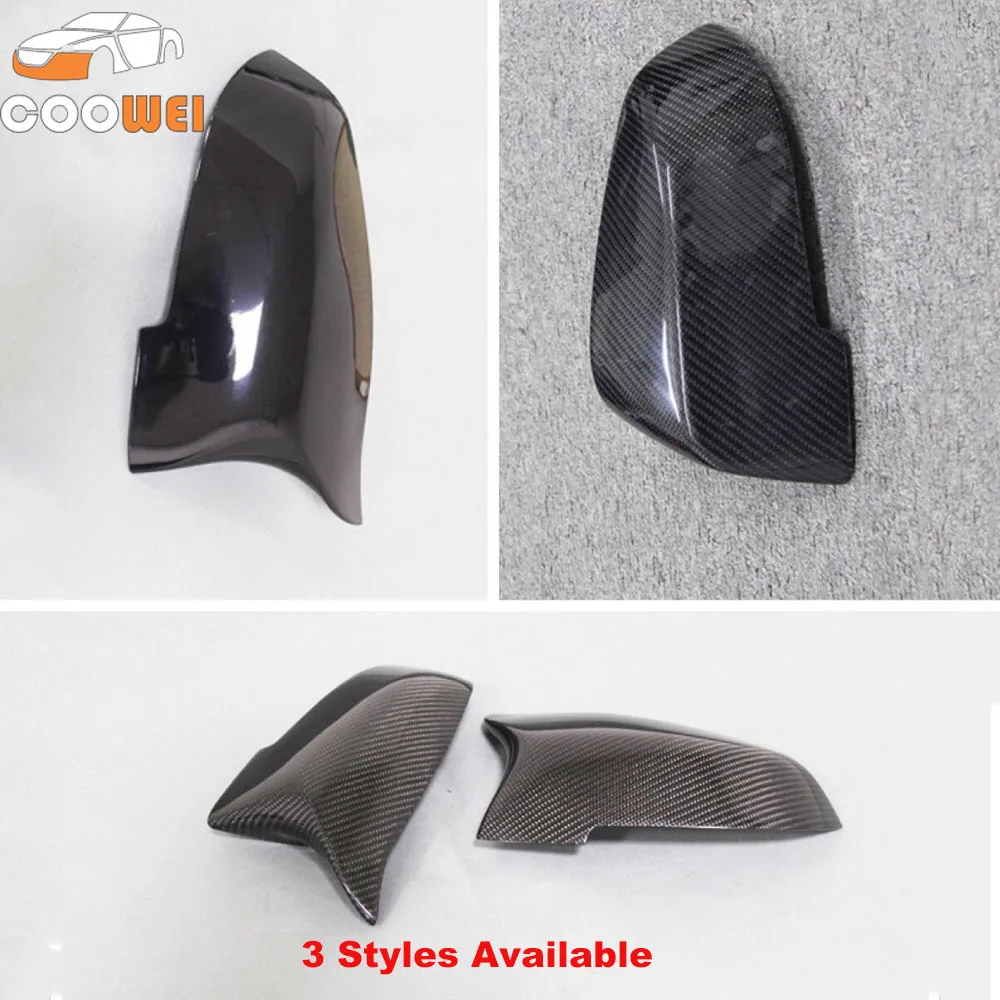 Replacement Mirror F10 F18 carbon fiber Rear View Mirror Cover car side
