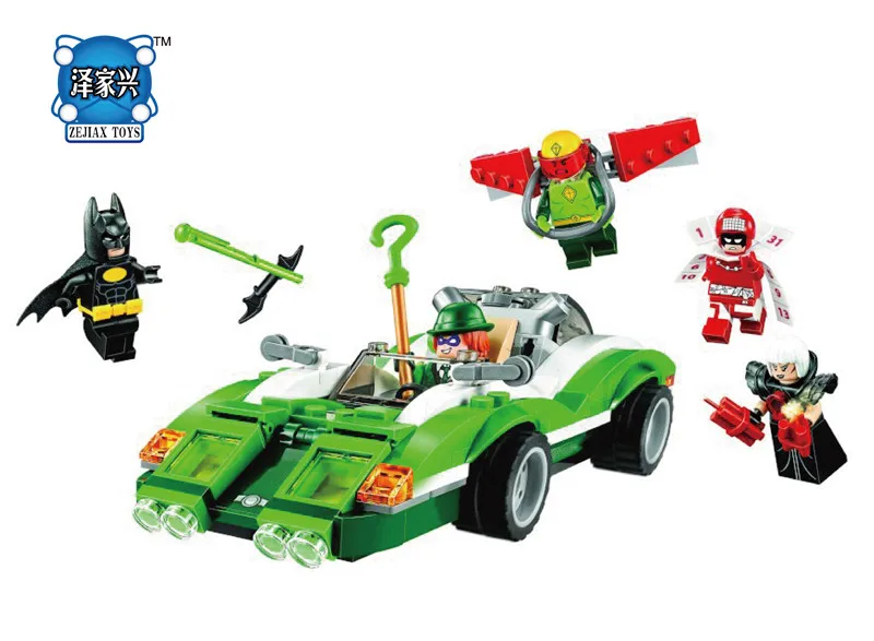 

NEW BATMAN MOVIE The Penguin Arctic Roller Building Blocks Set DIY Bricks Toys Gift for Children Compatible Bale Lepins 70911