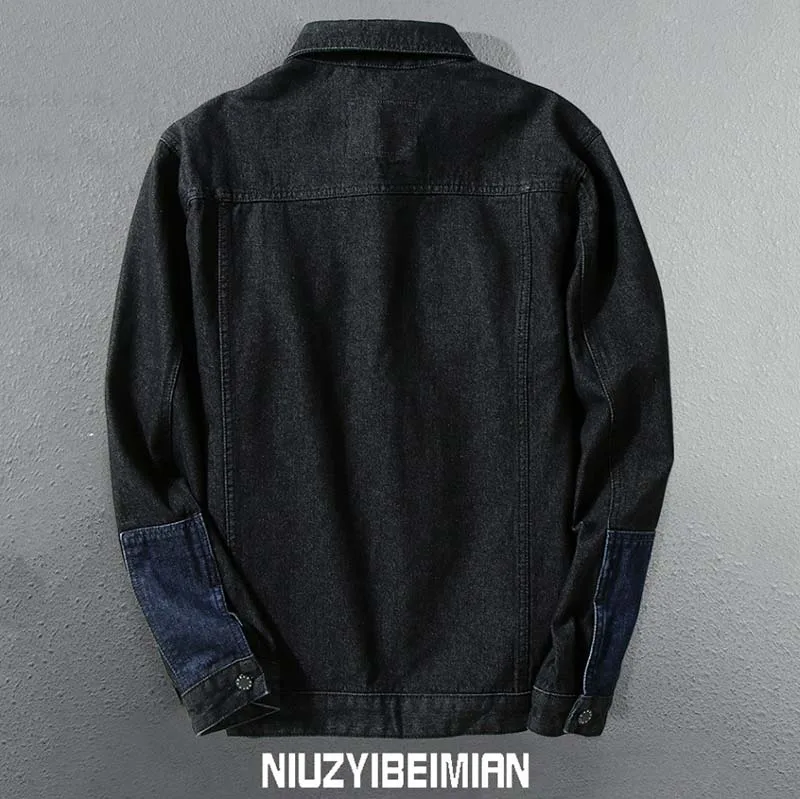Mcikkny New Fashion Men's Baggy Jean Trucker Jackets Washed Loose Style Motorcycle Denim Jackets And Coats For Male Size M-7XL (4)