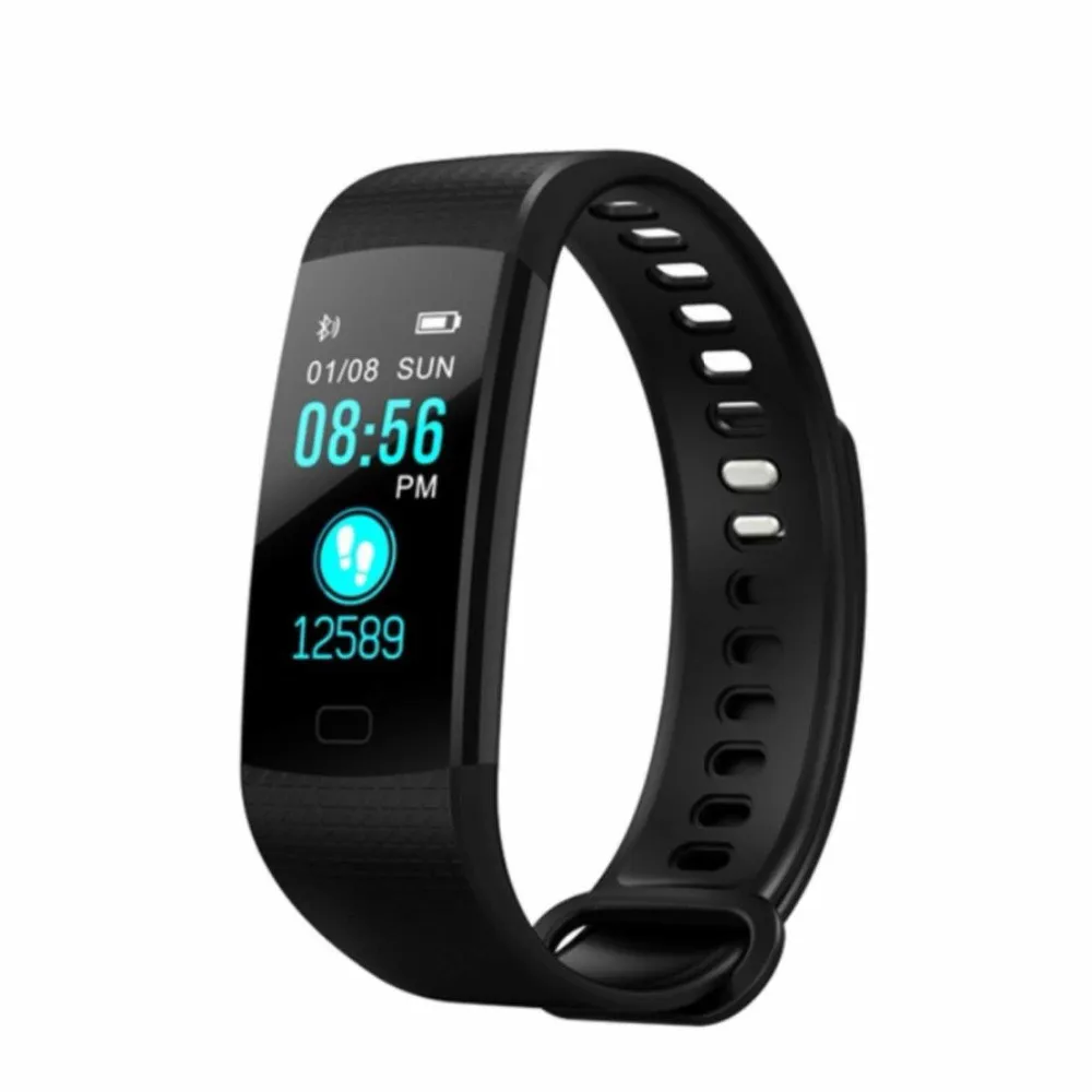 

Smart Watch Heart Rate Monitor Fitness Tracker Y5 Smart Band Bracelet Waterproof Smart Wristband Smartwatch for Men Women