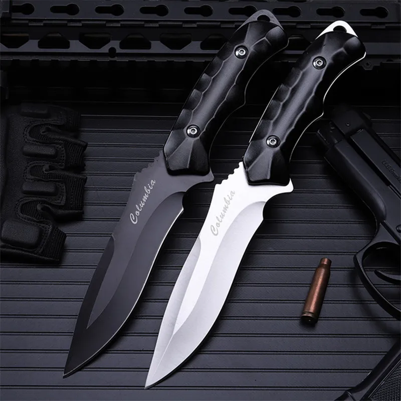 Outdoor self-defense field high hardness saber wilderness survival fruit knife small tool of folding knife AS straight Outdoor self-defense field high hardness saber wilderness survival fruit knife small tool of folding knife AS straight