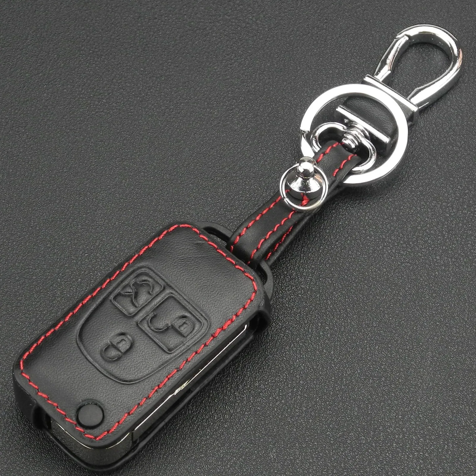 Jingyuqin дистанционный складной Флип кожаный чехол для ключей автомобиля для Mercedes Benz ML C CL S SL SEL чехол для ключей стиль