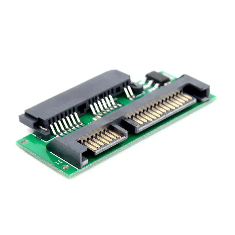 Мини 1 8 Micro SATA MSATA до 7 + 15 дюймов адаптер конвертер карта разъем доска с покрытием в